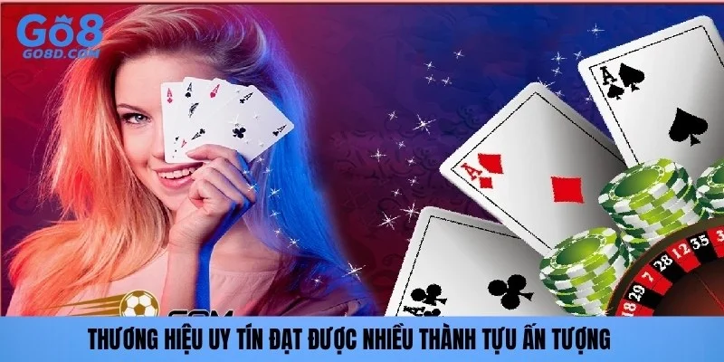 Thương hiệu uy tín đạt được nhiều thành tựu ấn tượng